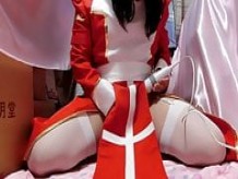 Japón cosplay cross dresse56