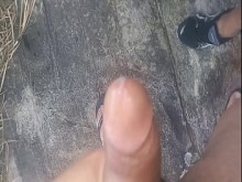 Pescadores brasileños teniendo sexo en las rocas